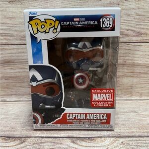 Funko Captain America Brave New World Figure Marvel Collector Corps